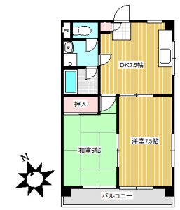 コスモタウン相模が丘　間取図