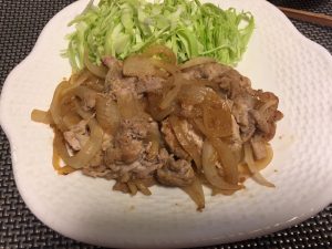 豚の生姜焼き